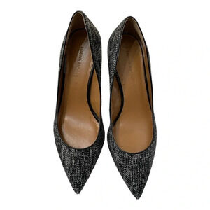 🖤🤍Banana Republic Black and White Woven‎ Heels 9.5
